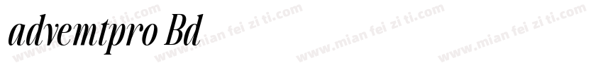 adventpro Bd3字体转换